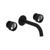 Eclissi(TM) Wall Mount Lavatory Faucet Trim With C-Spout, EC08W3IWMBC