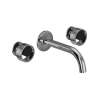 Eclissi(TM) Wall Mount Lavatory Faucet Trim With C-Spout, EC08W3IWPCB