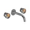 Eclissi(TM) Wall Mount Lavatory Faucet Trim With C-Spout, EC08W3IWPCG