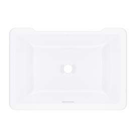 Eirene(TM) 22" x 16" Undermount Rectangular Lavatory Sink, ERUB2216RTWH