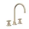 Graceline(R) Widespread Lavatory Faucet With C-Spout, MB2019DMSTN-2