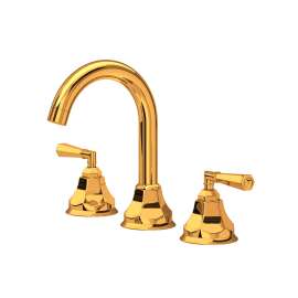 Palladian(R) Widespread Lavatory Faucet With C-Spout, PN08D3LMIB