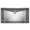 Forze(TM) 33" Single Bowl Stainless Steel Kitchen Sink, RSS3318SB