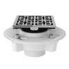 PVC 2" X 3" Drain Kit With 3142 Weave Decorative Cover, SDPVC2/3-3142APC