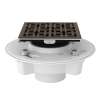 PVC 2" X 3" Drain Kit With 3142 Weave Decorative Cover, SDPVC2/3-3142TCB