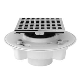 PVC 2" X 3" Drain Kit With 3143 Matrix Decorative Cover, SDPVC2/3-3143APC
