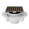 PVC 2" X 3" Drain Kit With 3143 Matrix Decorative Cover, SDPVC2/3-3143EB