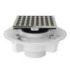 PVC 2" X 3" Drain Kit With 3143 Matrix Decorative Cover, SDPVC2/3-3143PN