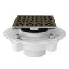 PVC 2" X 3" Drain Kit With 3146 Petal Decorative Cover, SDPVC2/3-3146EB