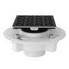 PVC 2" X 3" Drain Kit With 3146 Petal Decorative Cover, SDPVC2/3-3146MB