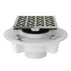 PVC 2" X 3" Drain Kit With 3146 Petal Decorative Cover, SDPVC2/3-3146PN