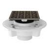 PVC 2" X 3" Drain Kit With 3146 Petal Decorative Cover, SDPVC2/3-3146TCB