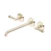 Amahle(TM) Wall Mount Tub Filler Trim With C-Spout, TAM06W3LMSTN