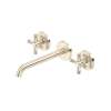 Amahle(TM) Wall Mount Lavatory Faucet Trim, TAM08W3XMSTN
