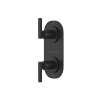 Apothecary(TM) 1/2" Thermostatic Trim With Diverter, TAP12W2LMMB