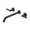 Modelle(TM) Wall Mount Tub Filler Trim With C-Spout, TMD06W3LMMB
