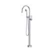 Traditional Single Hole Floor Mount Tub Filler Trim, TTD06HF1LMAPC
