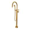 Traditional Single Hole Floor Mount Tub Filler Trim, TTD06HF1LMULB