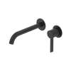 Tenerife(TM) Wall Mount Single Handle Lavatory Faucet Trim, TTE01W2LMMB