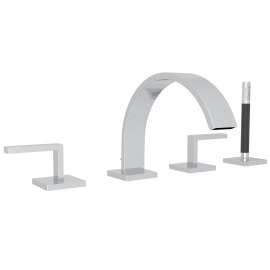 Wave(TM) 4-Hole Deck Mount Tub Filler, WA26L-APC