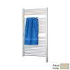 Electric Towel Radiator Direct Wire 29-in H x 24-in W Almond