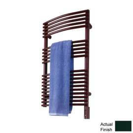 Electric Towel Radiator Direct Wire 34-in H x 20-in W Moss Green
