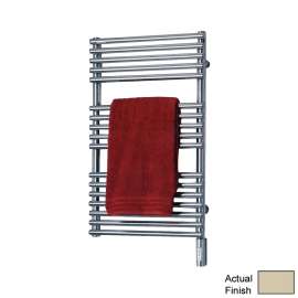 Electric Towel Radiator Direct Wire 46-in H x 20-in W Almond