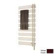 Electric Towel Radiator Direct Wire Left-Hand 52-in H x 23-in W