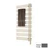 Electric Towel Radiator Direct Wire Right-Hand 52-in H x 23-in W Steel