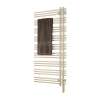 Electric Towel Radiator Plug-In Right-Hand 52-in H x 23-in W Almond