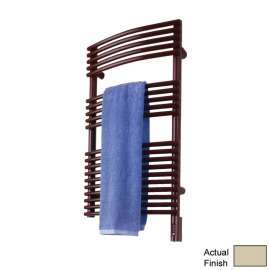 Hydronic Towel Radiator 34-in H x 20-in W Almond