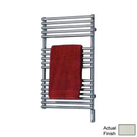 Hydronic Towel Radiator 46-in H x 20-in W Gray White