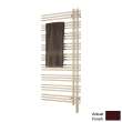 Hydronic Towel Radiator 52-in H x 23-in W Wine Red