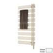 Hydronic Towel Radiator 69-in H x 23-in W White