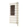 Hydronic Towel Radiator 69-in H x 23-in W Almond