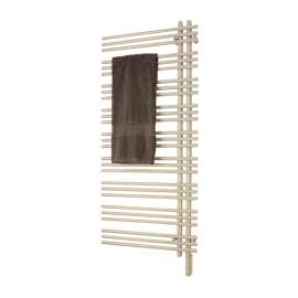 Hydronic Towel Radiator 69-in H x 23-in W Almond