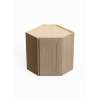 24-in x 12-in x 30-in Ready To Assemble Shaker Diagonal Corner Wall Cabinet, Tan Wood, DCW2430-RTA-FR01-TW