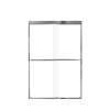 Franklin 48-in X 70-in By-Pass Shower Door with 5/16-in Clear Glass and Contour Handle, Polished Chrome