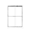 Franklin 48-in X 70-in By-Pass Shower Door with 5/16-in Clear Glass and Sampson Handle, Polished Chrome