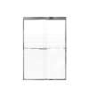 Franklin 48-in X 70-in By-Pass Shower Door with 5/16-in Frost Glass and Juliette Handle, Polished Chrome