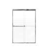 Franklin 48-in X 70-in By-Pass Shower Door with 5/16-in Frost Glass and Nicholson Handle, Polished Chrome