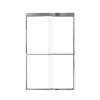 Franklin 48-in X 76-in By-Pass Shower Door with 5/16-in Clear Glass and Royston Handle, in Polished Chrome