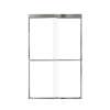 Franklin 48-in X 76-in By-Pass Shower Door with 5/16-in Clear Glass and Tyler Handle, in Polished Chrome