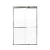 Franklin 48-in X 76-in By-Pass Shower Door with 5/16-in Frost Glass and Contour Handle, in Polished Chrome