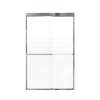 Franklin 48-in X 76-in By-Pass Shower Door with 5/16-in Frost Glass and Royston Handle, in Polished Chrome