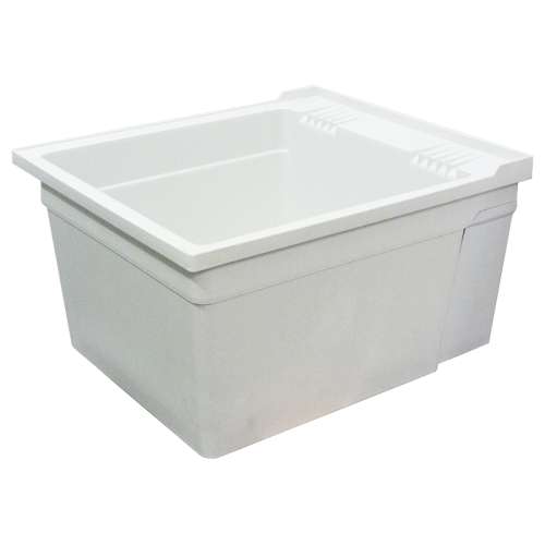 Samuel Mueller Compostite 22-in Wall Mounted Laundry Tub