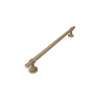 24-in Barrington Knurled Grab Bar, in Champagne Bronze
