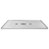 60-in x 32-in Zero Threshold Shower Base with Center Drain, Grey