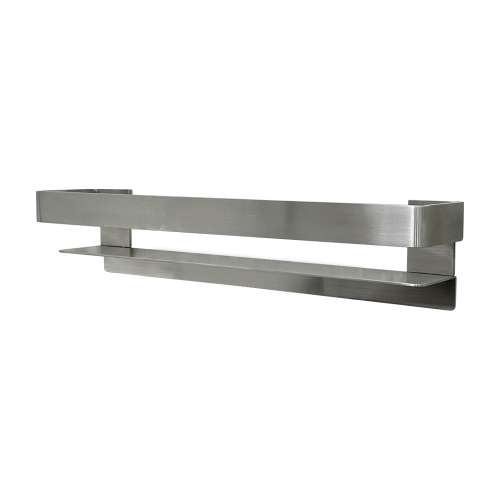 20-in Jolie Grab Bar Shelf, in Brushed Stainless