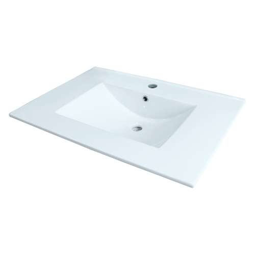 Samuel Mueller Jacob 25-in Vitreous China with Integrated Sink - SML-1691